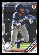 2019 Bowman Draft #BD-80 Cristian Santana