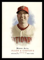 2007 Topps Allen & Ginter #144 Manny Acta