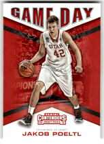 2016 Panini Contenders Draft Picks Game Day #9 Jakob Poeltl