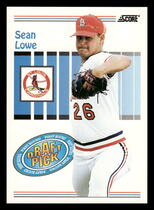 1993 Score Base Set #493 Sean Lowe