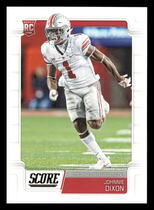 2019 Score Base Set #438 Johnnie Dixon