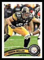 2011 Topps Base Set #381 Heath Miller