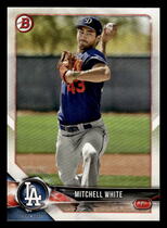 2018 Bowman Prospects #BP103 Mitchell White