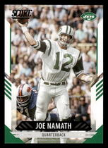 2021 Score Base Set #44 Joe Namath