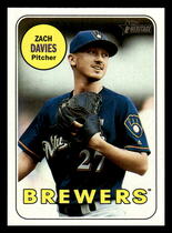 2018 Topps Heritage #17 Zach Davies