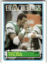1983 Topps Base Set #151 Roynell Young