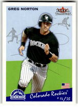 2002 Fleer Tradition Update #U108 Greg Norton