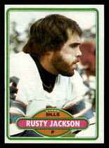 1980 Topps Base Set #142 Rusty Jackson