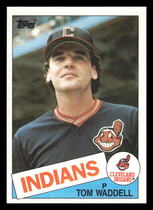 1985 Topps Base Set #453 Tom Waddell