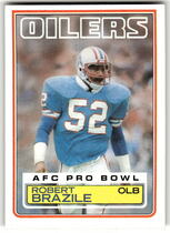 1983 Topps Base Set #275 Robert Brazile