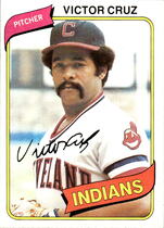 1980 Topps Base Set #99 Victor Cruz