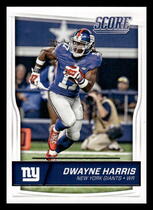 2016 Score Base Set #215 Dwayne Harris