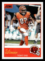 2019 Score Base Set #96 C.J. Uzomah