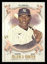 2021 Topps Allen & Ginter #268 Estevan Florial