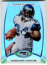 2012 Topps Platinum #95 Marshawn Lynch
