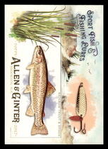 2017 Topps Allen & Ginter Sport Fish and Fishing Lures #SFL-8 Rainbow Trout