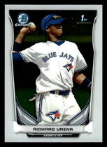 2014 Bowman Chrome Prospects Series 2 #BCP10 Richard Urena