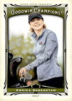 2013 Upper Deck Goodwin Champions #9 Annika Sorenstam