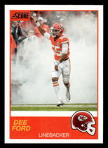 2019 Score Base Set #7 Dee Ford