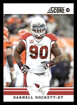 2012 Score Base Set #219 Darnell Dockett