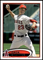2012 Topps Update #US139 Zack Greinke