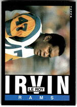 1985 Topps Base Set #82 LeRoy Irvin