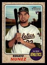 2017 Topps Heritage High Number #599 Renato Nunez