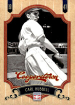 2012 Panini Cooperstown #46 Carl Hubbell