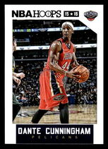 2015 Panini NBA Hoops #257 Dante Cunningham