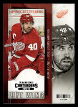 2013 Panini Contenders #44 Henrik Zetterberg