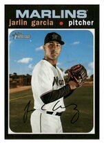 2020 Topps Heritage #155 Jarlin Garcia