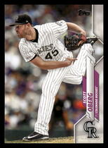 2020 Topps Base Set Series 2 #395 Scott Oberg