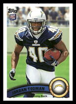 2011 Topps Base Set #325 Jordan Todman