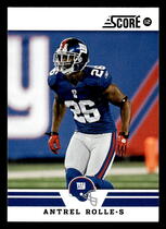 2012 Score Base Set #32 Antrel Rolle