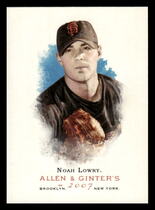 2007 Topps Allen & Ginter #98 Noah Lowry