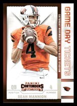 2015 Panini Contenders Draft Picks Game Day Tickets #92 Sean Mannion