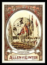 2017 Topps Allen & Ginter Worlds Fair #WF-12 Unisphere