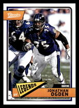 2018 Panini Classics #103 Jonathan Ogden