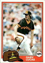 1981 Topps Base Set #436 Gary Lucas