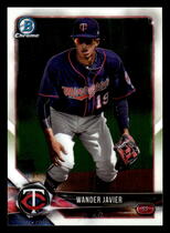 2018 Bowman Chrome Prospects #BCP134 Wander Javier