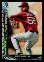 2017 Bowman Chrome Bowman Scouts Updates #BSU-RR Roniel Raudes