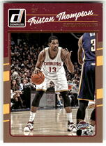 2016 Donruss Base Set #19 Tristan Thompson