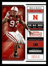 2018 Panini Contenders Draft Picks #75 Ndamukong Suh