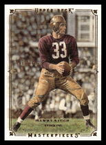 2008 Upper Deck Masterpieces #74 Sammy Baugh