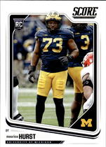 2018 Score Base Set #340 Maurice Hurst