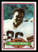 1980 Topps Base Set #438 Gerald Irons