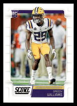 2019 Score Base Set #374 Greedy Williams