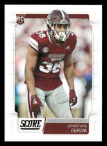 2019 Score Base Set #378 Johnathan Abram