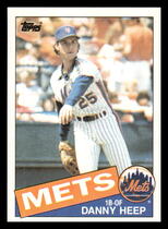 1985 Topps Base Set #339 Danny Heep