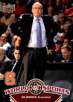 2010 Upper Deck World of Sports #359 Jim Boeheim